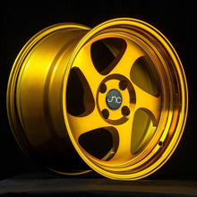 JNC034 | Transparent Gold | 17x8 | 5x114.3 | +30mm | CB: 73.1
