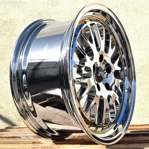 JNC001 | Platinum Gold Rivets | 18x9.5 | 5x100/5x114.3 | +25mm | CB: 73.1