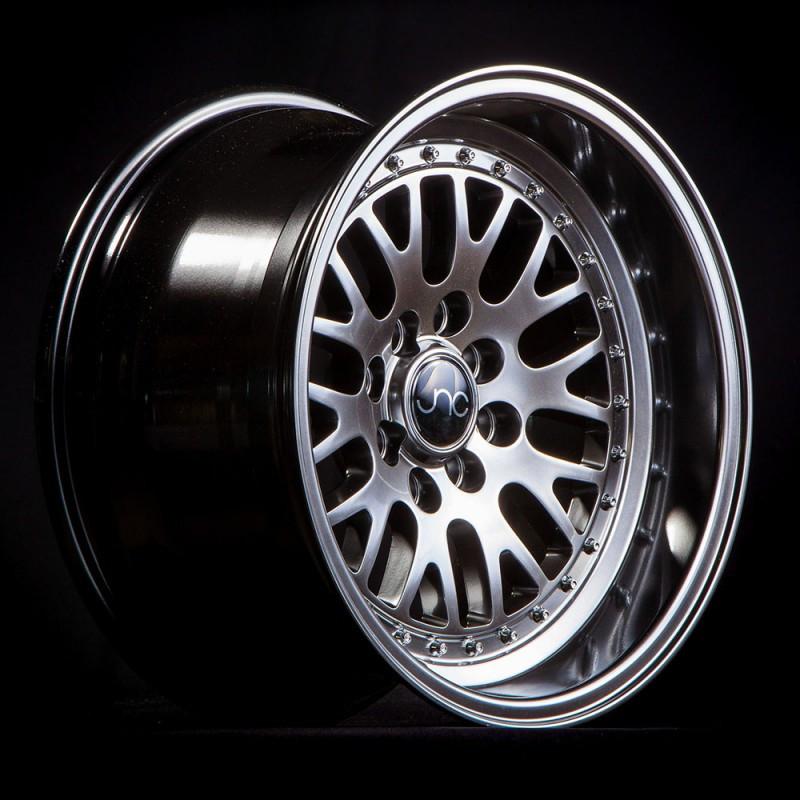 JNC001 | Hyper Black | 15x8 | 4x100/4x114.3 | +0mm | CB: 73.1 