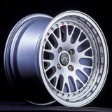 JNC001 | Silver Machined Face | 16x8 | 4x100/4x114.3 | 25+mm | CB: 73.1