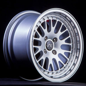 JNC001 | Silver Machined Face | 16x8 | 5x100/5x114.3 | 25+mm | CB: 73.1