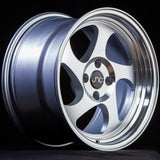 JNC034 | Silver Machined Face | 17x9 | 4x100 | +25mm | CB: 73.1