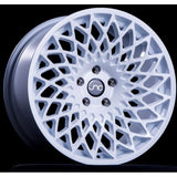 JNC043 | Full White | 15x8 | 4x100 | +25mm | CB: 73.1