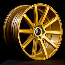 JNC024 | Transparent Gold | 18x9.5 | 5x112 | +30mm | CB: 66.66