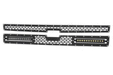 Mesh Grille | 12" Single Row LED Pair | Black | Chevy Silverado 2500 HD/3500 HD (11-14)