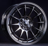 JNC033 | Black Chrome | 18x8.5 | 5x114.3 | +35mm | CB: 73.1