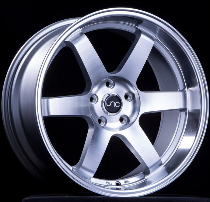 JNC014 | Silver Machined Face | 19x9.5 | Blank | +30mm | CB: 73.1