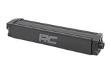 Black Series LED Light Bar | Cool White DRL | 12 Inch | Single Row