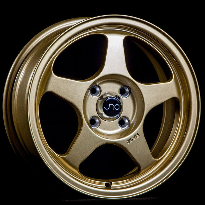 JNC018 | Gold | 15x7.5 | 4x100 | +33mm | CB: 73.1