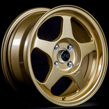 JNC018 | Gold | 15x7.5 | 4x100 | +33mm | CB: 73.1