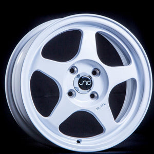 JNC018 | White | 15x6.5 | 4x100 | +35mm | CB: 73.1