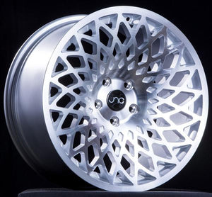 JNC043 | Silver Machine Face | 18x8.5 | 5x114.3 | +35mm | CB: 73.1