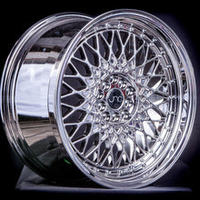 JNC031 | Platinum Chrome Rivets | 15x8 | 4x100/4x114.3 | +20mm | CB: 73.1