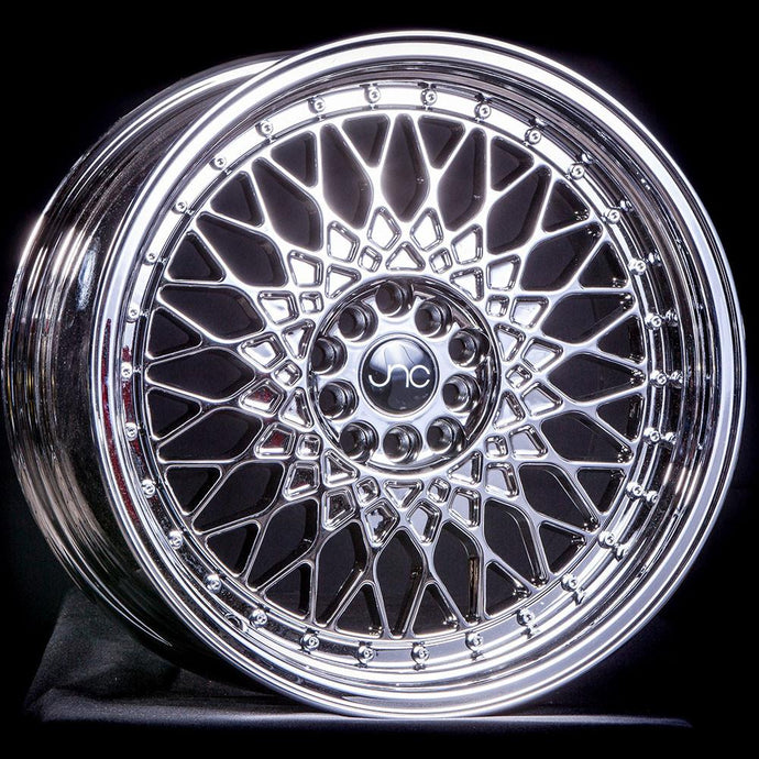 JNC031 | Platinum Chrome Rivets | 16x8 | 4x100/4x114.3 | +20mm | CB: 73.1