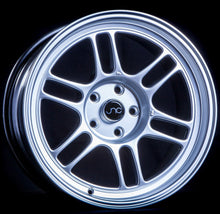 JNC021 | Hyper Silver | 17x9.5 | 4x100/4x114.3 | +15mm | CB: 73.1