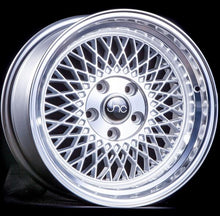 JNC031 | Silver Machined Lip | 15x8 | 4x100 | +25mm | CB: 73.1