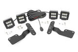 LED Light | Ditch Mount | Dual 2" Black Pairs | Spot | Subaru Forester (14-18)