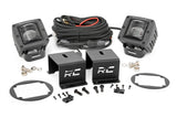 LED Light | Fog Mount | 2" Black Pair | SAE | Subaru Forester (14-18)