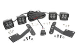 LED Light | Ditch Mount | Dual 2" Black Pairs | White DRL | Toyota Tundra (14-21)