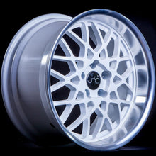 JNC016 | White Machined Lip | 18x9.5 | 5x114.3 | +25mm | CB: 73.1