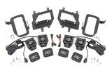 LED Light | Fog Mount | Dual 2" Black Pairs | SAE | Ford F-150 (15-17)