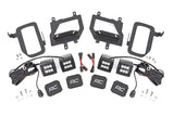 LED Light | Fog Mount | Dual 2" Black Pairs | Spot | Ford F-150 (15-17)