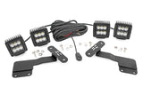 LED Light | Ditch Mount | Dual 2" Black Pairs | Spot | Subaru Outback (15-19)