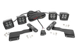LED Light | Ditch Mount | Dual 2" Black Pairs | White DRL | Subaru Outback (15-19)