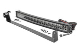 LED Light | Bumper Mount | 30" Black Dual Row | Amber DRL | Subaru Outback (15-19)