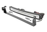 LED Light | Bumper Mount | 30" Chrome Dual Row | White DRL | Subaru Outback (15-19)