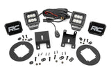 LED Light | Fog Mount | 2" Black Pair | Fog | Subaru Outback (15-19)