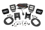 LED Light | Fog Mount | 2" Black Pair | Spot | Subaru Outback (15-19)