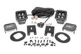 LED Light | Fog Mount | 2" Black Pair | Amber DRL | Subaru Outback (15-19)