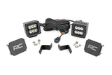 LED Light | Ditch Mount | 2" Black Pair | Spot | Ford F-150 (15-22)