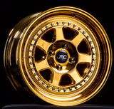 JNC048 | PLATINUM GOLD | 17x8 | 4x100 | +30mm | CB: 73.1