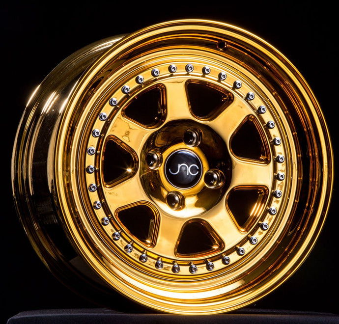 JNC048 | PLATINUM GOLD | 17x9 | 4x100 | +25mm | CB: 73.1