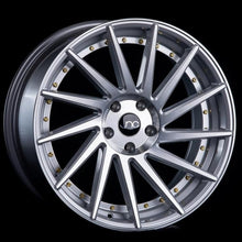 JNC051 | Silver Brushed /Gold Rivets | 18x8.5 | 5x100/5x114.3 | +35mm | CB: 73.1
