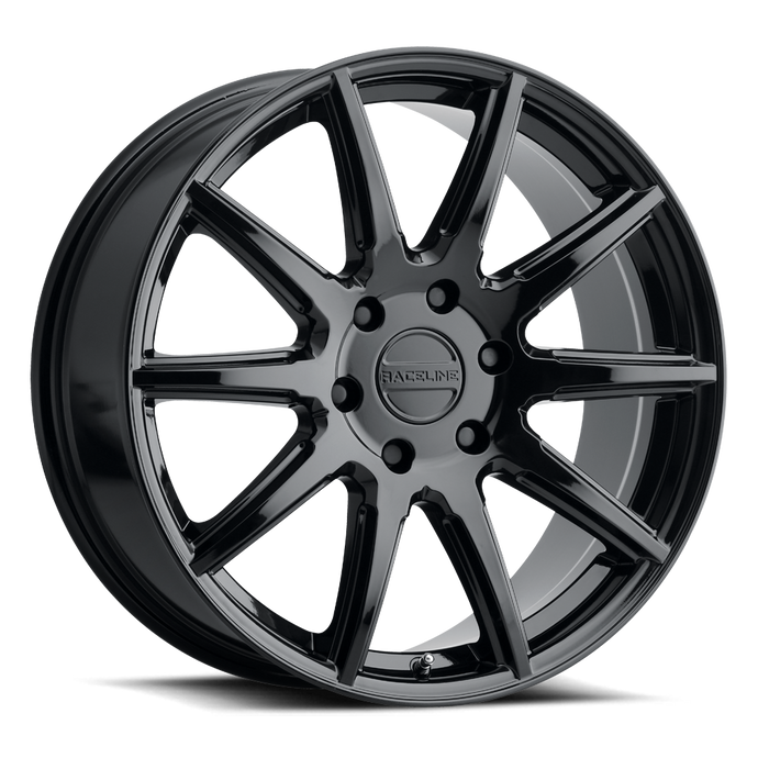 Spike | 20x8.5 | Gloss Black | 5x114.3 | +35mm