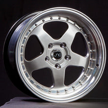 JNC010 | Hyper Black Machined Lip | 15x9 | 4x100/4x114.3 | +20mm | CB: 73.1