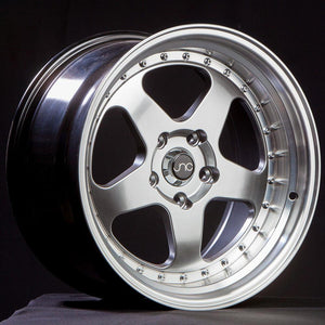 JNC010 | Hyper Black Machined Lip | 15x9 | 4x100/4x114.3 | +20mm | CB: 73.1
