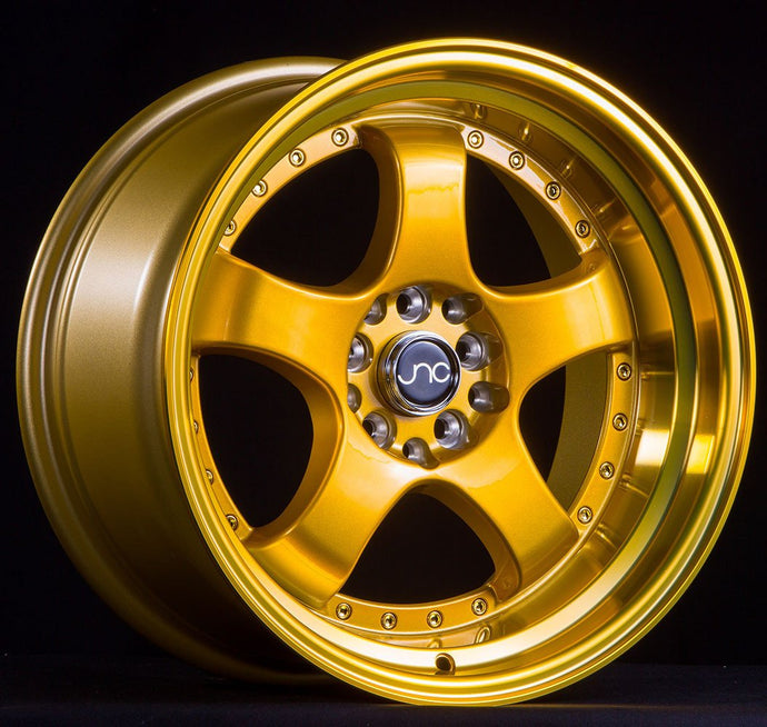 JNC017 | Transparent Gold | 17x9 | 5x100/5x114.3 | +20mm | CB: 73.1