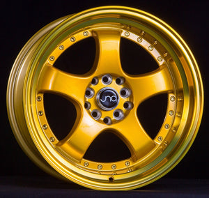 JNC017 | Transparent Gold | 17x9 | 5x100/5x114.3 | +20mm | CB: 73.1