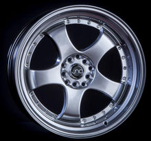 JNC017 | Hyper Black Machined Lip with Chrome Rivets | 18x9.5 | 5x100/5x114.3 | +25mm | CB: 73.1