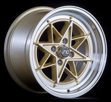 JNC025 | GOLD Machined Face Gold Rivets | 15x8 | 4x100 | +25mm | CB: 73.1