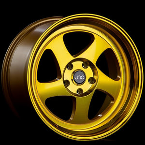 JNC034 | Transparent Gold | 17x9 | 5x114.3 | +25mm | CB: 73.1