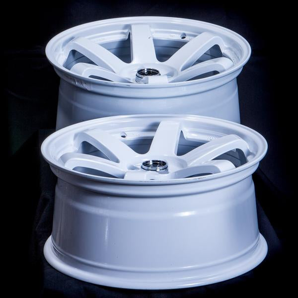 JNC014 | White | 18x8.5 | 5x100 | +35mm | CB: 73.1 – Mountain Fire Wheels