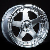 JNC010 | Silver Machined Face | 19x9.5 | 5x114.3 | +25mm | CB: 73.1