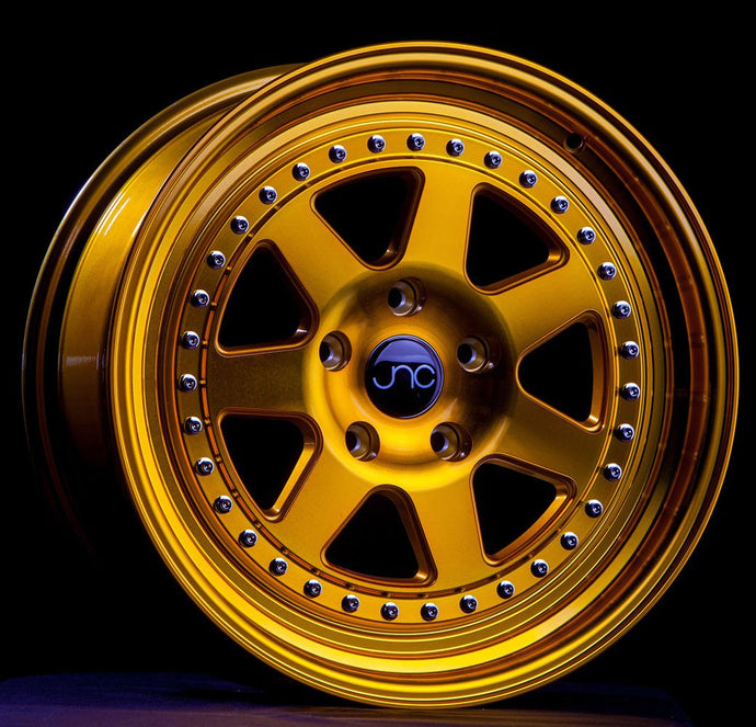 JNC048 | TRANSPARENT GOLD | 17x9 | 4x100 | +25mm | CB: 73.1