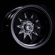 JNC003 | Matte Black | 15x9 | 4x100/4x114.3 | +0mm | CB: 73.1
