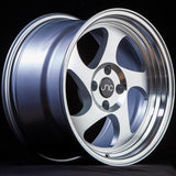 JNC034 | Silver Machined Face | 17x9 | 4x100 | +25mm | CB: 73.1